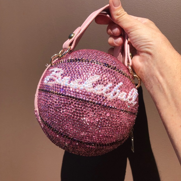 Bling'd Out Basketball Purse - Picture 4 of 8